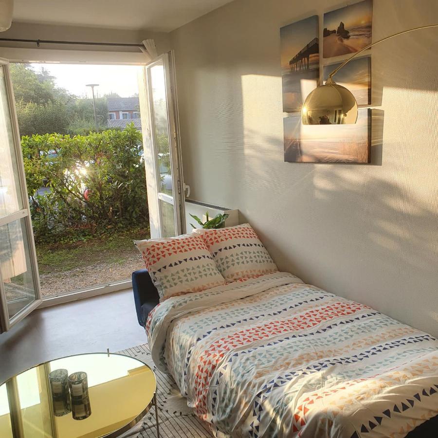 Appartement Toulouse Blagnac Aeroport Iut Parking Proche De Toutes Commodites Belle Terrasse Netflix المظهر الخارجي الصورة